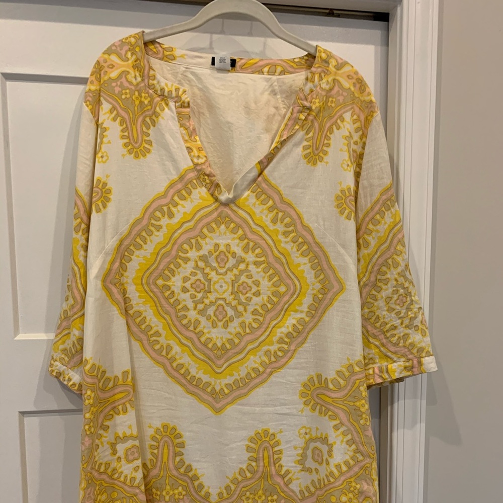 J crew linen tunic/dress